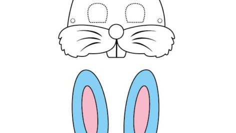 ماسک خرگوش پسرونه کلاس دوم